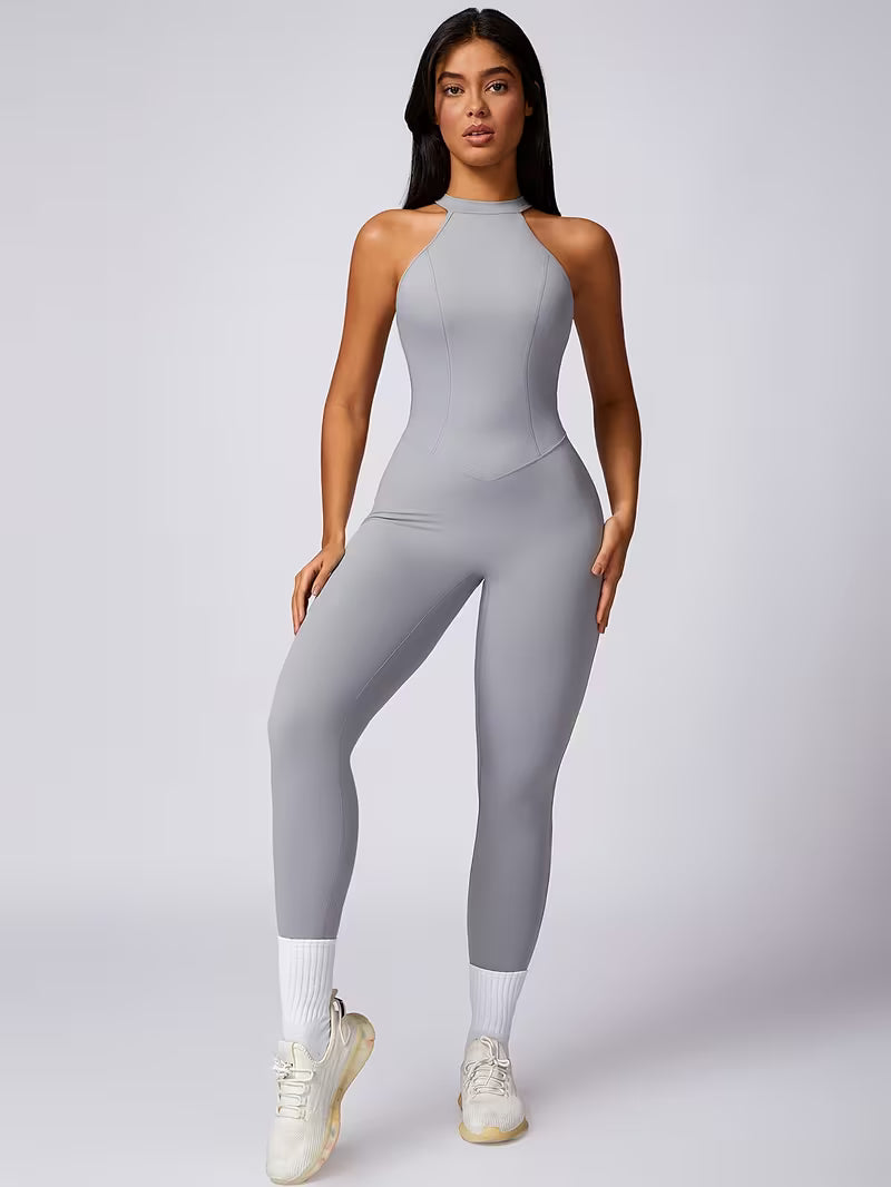 AMUA The Sculpt Bodysuit Light-grey