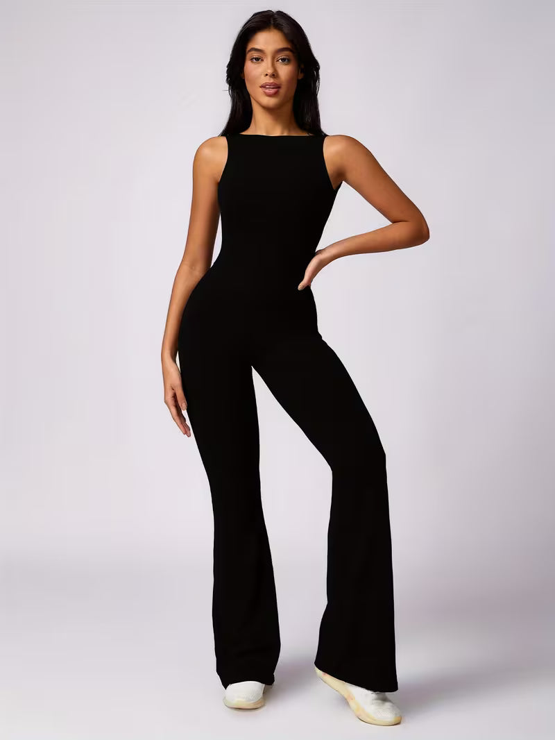 AMUA Forme Jumpsuit Black