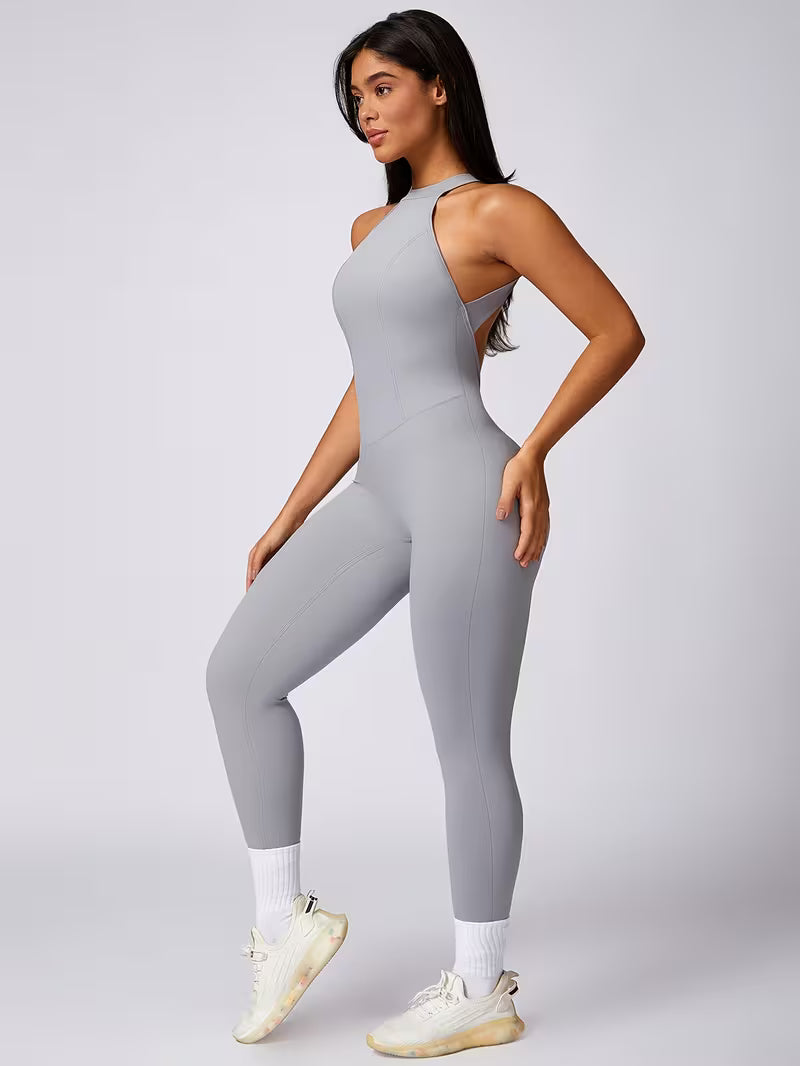 AMUA The Sculpt Bodysuit Light-grey
