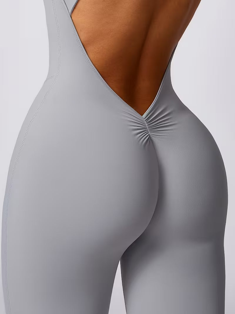 AMUA The Sculpt Bodysuit Light-grey