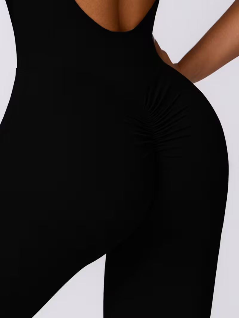 AMUA Forme Jumpsuit Black