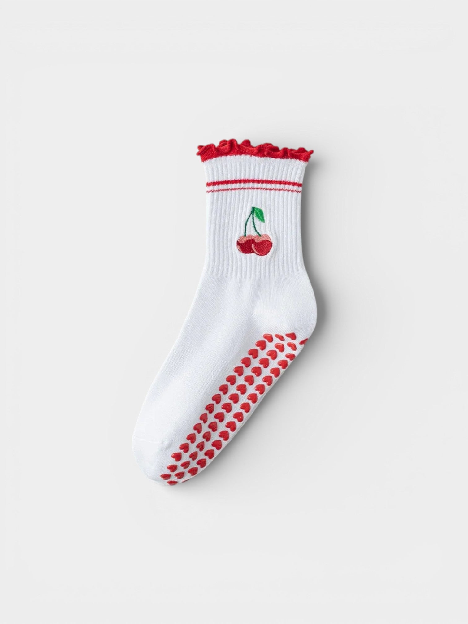 AMUA Pilates Cherry Sock