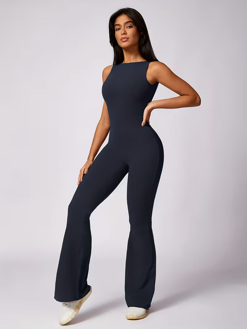 AMUA Forme Jumpsuit Navy Blue