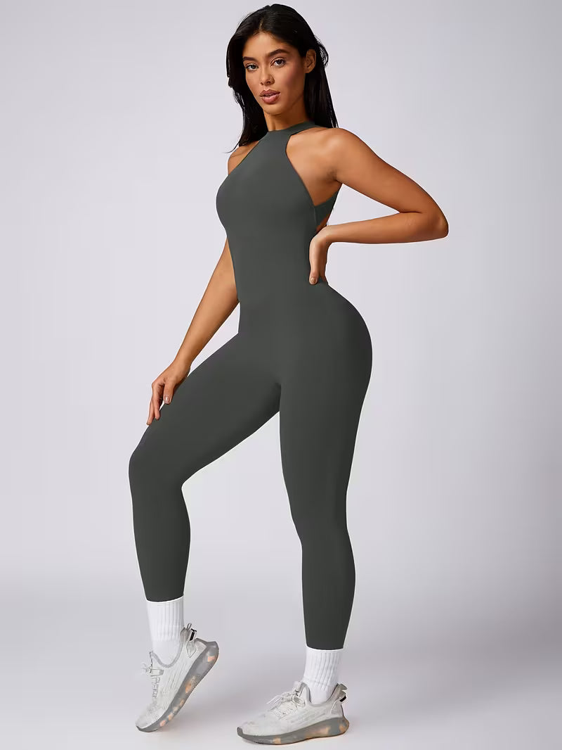 AMUA The Sculpt Bodysuit Grey
