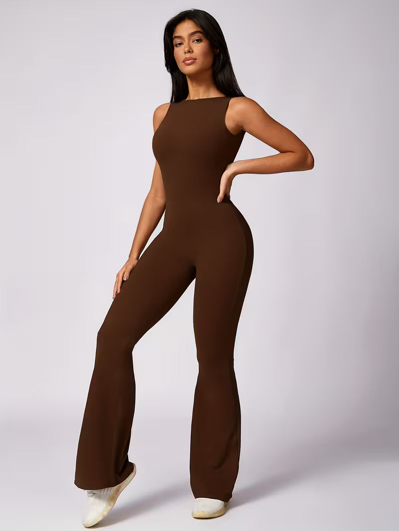 AMUA Forme Jumpsuit Chocolate