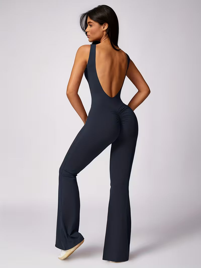 AMUA Forme Jumpsuit Navy Blue