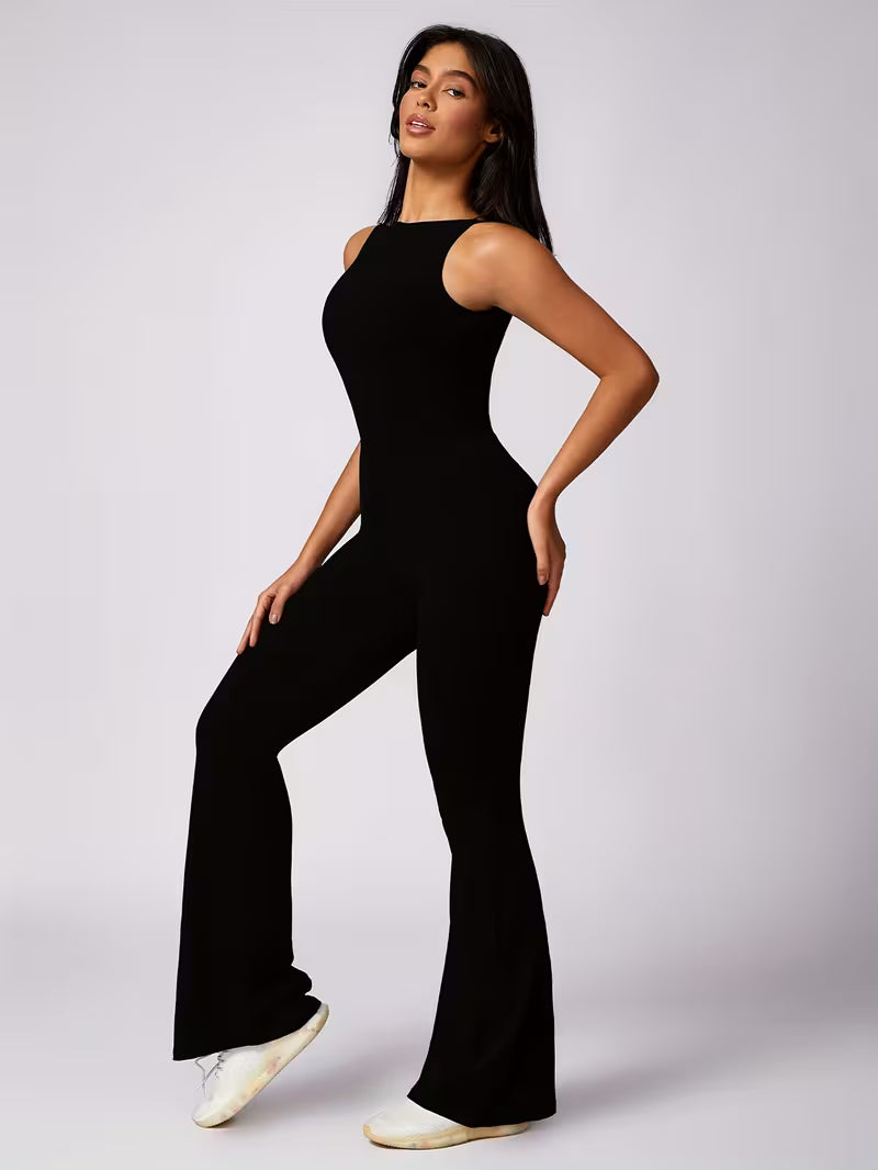 AMUA Forme Jumpsuit Black