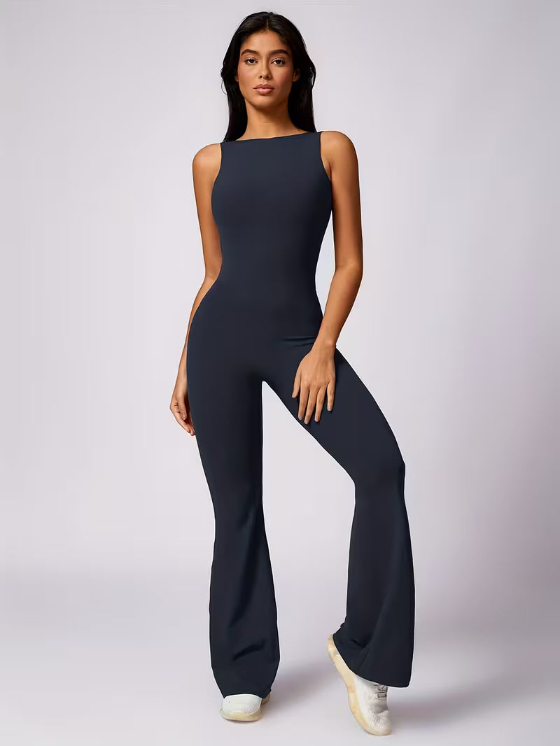 AMUA Forme Jumpsuit Navy Blue