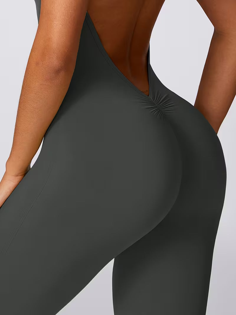 AMUA The Sculpt Bodysuit Grey