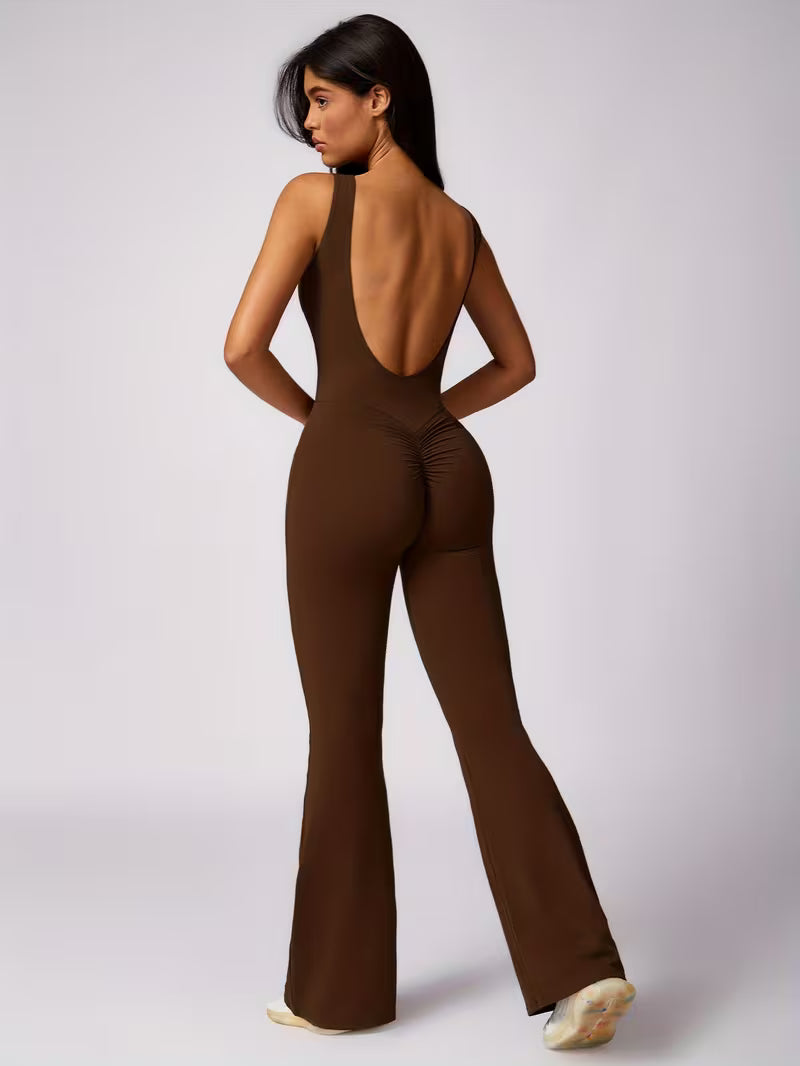AMUA Forme Jumpsuit Chocolate